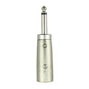 3 Pin XLR Male To 1/4" 6.35mm Mono Male Jack Audio Cable Mic DJ PA Adapter