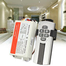Yam Digital Wireless Wall Switch Splitter Box + Remote Control 4 Port Way L