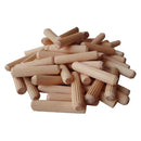 Set of 300 Wooden Dowel Rods Craft Dowels for Woodworking Project