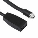Car MP3 3.5mm Female Adapter AUX Jack Audio Input Cord Cable for BMW E46