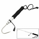 Telescopic Retractable Fish Gaff Stainless Ice Sea Y9M4 Fishing Gig Spear N6E0
