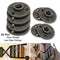 1/2 inch Three Holes Black Iron Flange Pipe Floor Fitting Threaded Wall Mou X8M2