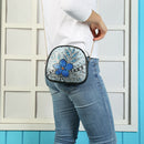 DIY Flower Special Shaped Diamond Painting Leather Chain Crossbody Bags