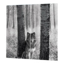 2 Panels Silky Polyester Window Curtain Darkening Thermal Bath Drape - Gray Wolf