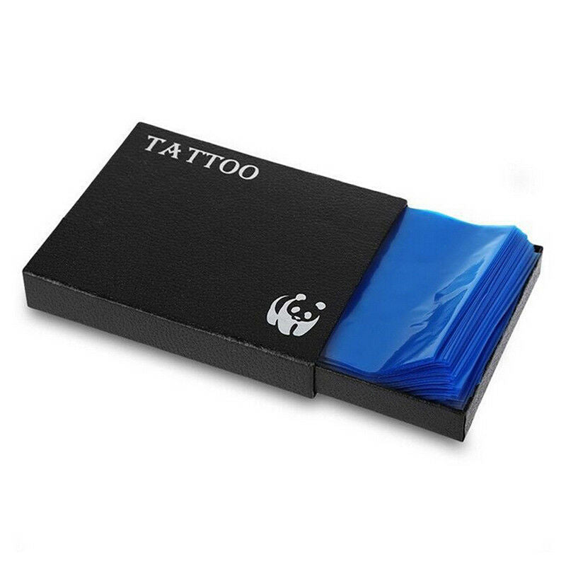 200Pcs Disposable Tattoo Clip Cord Bag Tattoo Machine Clip Cord  Cover JR BX