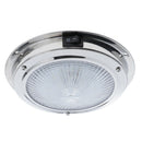 12V 3.5W Stainless Steel LED Dome Light Boat Marine RV Cabin Ceiling Lamp 5.5"