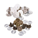20 Sets Magnetic Snaps Bag Purse Buckle For Clothes DIY Needlework Buttons