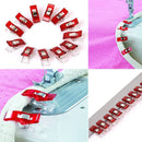 50PCS/Set Wonder Plastic Mini Clips Fabric Craft Sewing Holder Quilter Clamps.