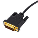 1.5M DVI-I DVI to VGA D-Sub Video Adapter Cable Converter 1080P HDTV Windows