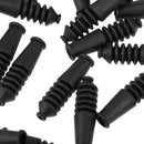 40Pcs Bicycle Brake Cable End Caps Crimps Wire Rubber Cover Gear Bike Parts