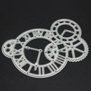 Metal Clock Cutting Dies Stencils DIY Scrapbooking Paper Card Hand Craft hv2n