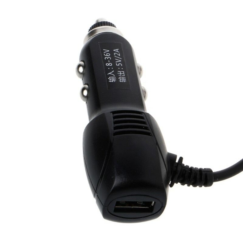 Mini USB Port 5V 2A Car Charger Adapter For Car DVR Vehicle Charging &3.5m Cable