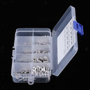 200pcs 304 Stainless Steel Hex Socket Cap Head Screws M3 to M8 Kit Box