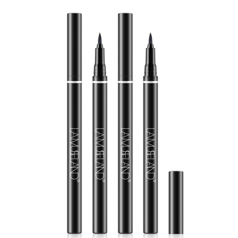 Delicate Soft Precision Liquid Eyeliner Pen for Perfect Charming Eyes, Jet Black