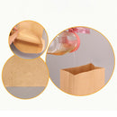 100Pcs Kraft Paper Bag Gift Bag Candy Biscuit Bread Nut Bag Biscuit Snack B