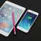 WK128 Round Dual Tips Capacitive Stylus Pen Touch Screen Pen (Light Blue) A#S