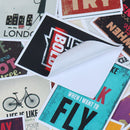 25Pcs Motivational Life Quotes Diary Stickers Skateboard Laptop Luggage DecaJ Gw