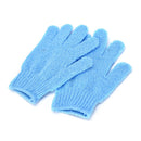 New FashionFive fingers bath gloves nylon bath bath towel strong exfoliating 3C