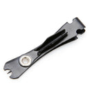 Stainless Steel Fly Fishing Nipper With Knot Tying Tool LineNipper--6.5cmBlackTU