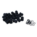 20 Pcs M20 Black Plastic 6-12mm Dia Waterproof Cable Glands Connector X8Z1