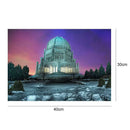 Palace 5D DIY Full Drill Round Diamond Painting Embroidery Needlework Set