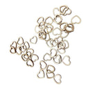 50pcs/pack Wooden Hollow Heart Shape Wedding Table Scatter Decor Ornaments
