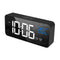 Multifunction Mirror LED Alarm Clock Digital Clock Thermometer USB Night Light