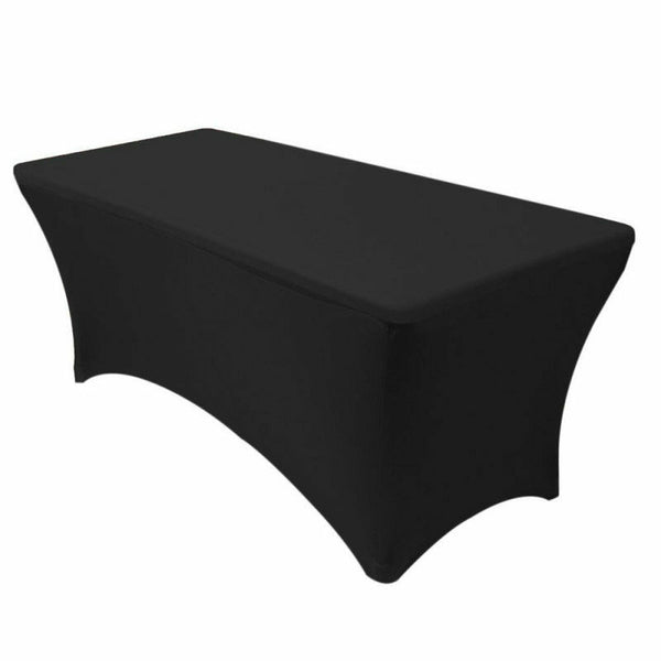 Utopia Kitchen Rectangular Stretch Tablecloth Spandex Tight Fit Table Cover PXB