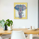 5D DIY Special Shaped Diamond Painting Elephant Embroidery Mosaic Craft Kit