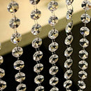 String Acrylic Curtain Room Divider Crystal Beads Door Window Panel Wedding