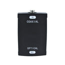 Coax Coaxial RCA To Optical Toslink Spdif Digital Audio Converter Adapter