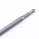 6pcs 100mm 1/4 Inch Magnetic Hex Shank Torx Hexagon Head Screwdriver Driver Bit
