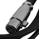 3-Pin XLR Male to Female miniphone Extension cable 2M