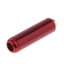 2x 3.5mm 4 Pole Male + Female Repair Headphone Jack Plug Metal Soldering Red