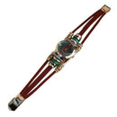 Retro Women Female Leather Belt Wrap Buckle Bracelet Watch Lady Quartz Watches