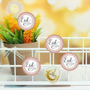 12PCS Eid Mubarak Stickers Label Gift Religious Festival Islamic Y0W3
