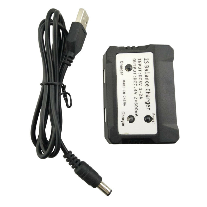 2 in 1 2S 7.4V Balance Charger Charging Accs for SYMA X8C X8HW Hubsan H501S