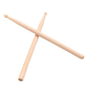 1Pair Lightweight Music Children Maple Wood Oval Tip Drum Sticks Accessories BX