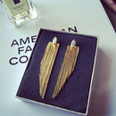 Tassel long Rhinestone Earrings Elegant Stud Women's Fashion Ear Drops Jewelry