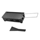 Cheese Tray Oven Microwave Mini Handle Non Stick Pan Dish Kitchen Bakeware