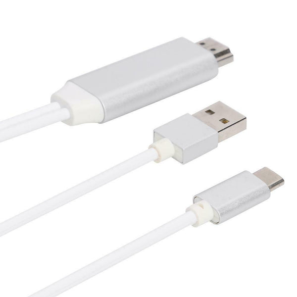 USB3.1Type C to HDMI Screen Mirroring HDTV Cable 4K High Definition Conversion