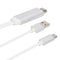 USB3.1Type C to HDMI Screen Mirroring HDTV Cable 4K High Definition Conversion