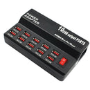 10 Ports USB Charging Station 5V Power Adapter Hub Desktop Charger
