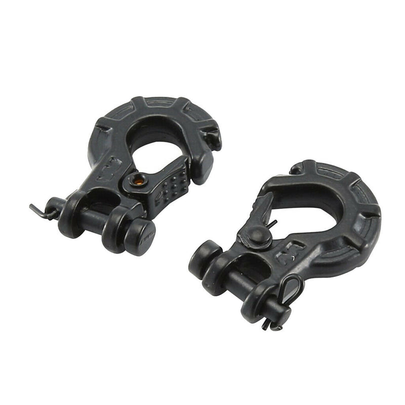 4 Pieces RC Metal Trailer Hook Winch Hook for 1/10 RC Crawler Car Parts