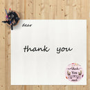 500 Pcs/Roll Round Thank You Stickers Seal Labels  Stickers Labels for PartSEAU