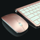 2.4Ghz Ultra-Thin Wireless Keyboard And Mouse Combo With USB Receiver Mouse O5O9