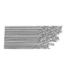 16PCS HSS White Steel Twist Drill Bit Set 0.8-1.5mm For Electric Grinding Drills