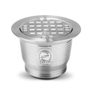 Stainless Steel Reusable Coffee Capsule Powder Filler Cup Set for Nespresso