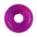 Clean Tooth Chew Thorn Ring Bite Resistant Squeaky Interactive Dog Toys SN9F