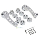 2 PCS UNIVERSAL CAR BILLET ALUMINUM WINDOW CRANK HANDLE WINDER TRUCK PICKUP DOOR